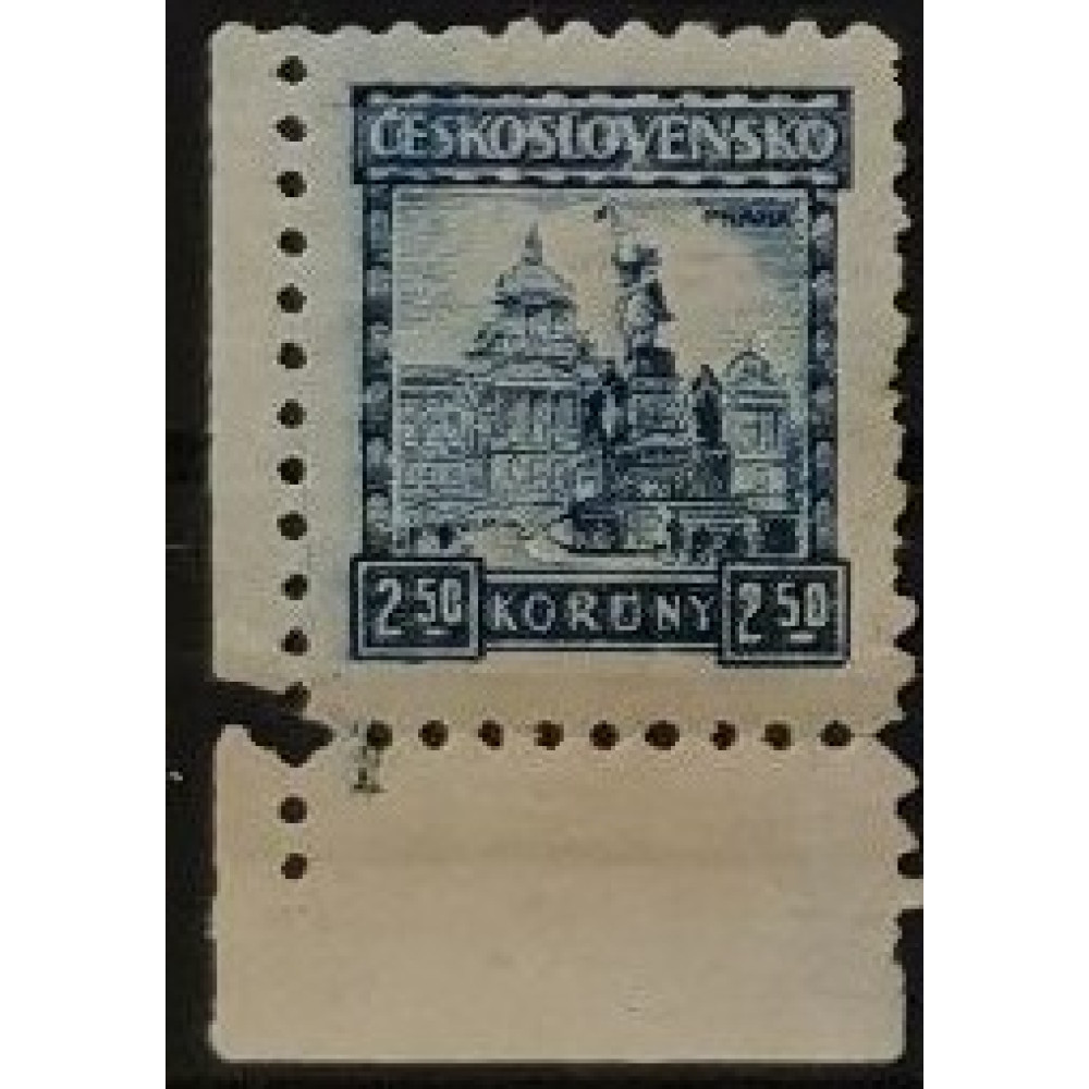 Briefmarken mit Kennzeichen Tschechoslowakie, 2,50 Kč, Mi.289, MNH** 
