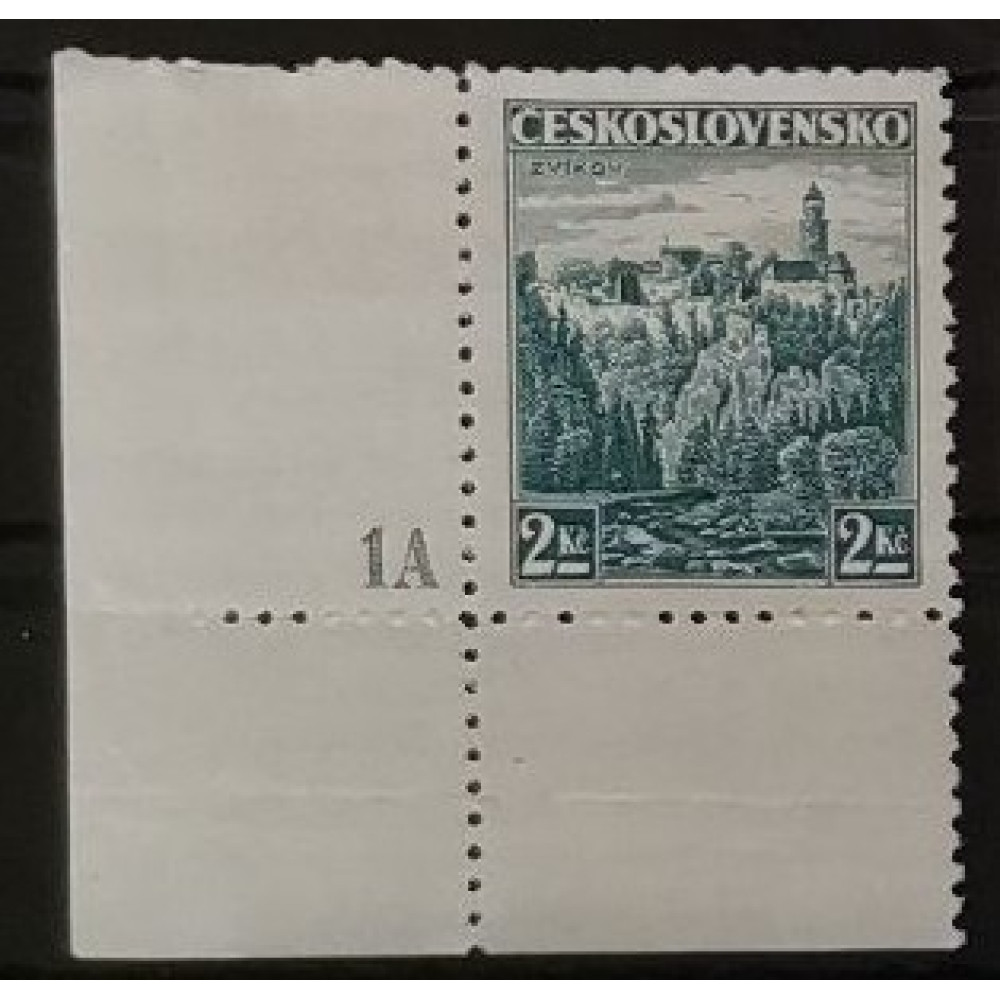 Briefmarken mit Kennzeichen Tschechoslowakie, 2 Kč, Mi.353, MNH** 