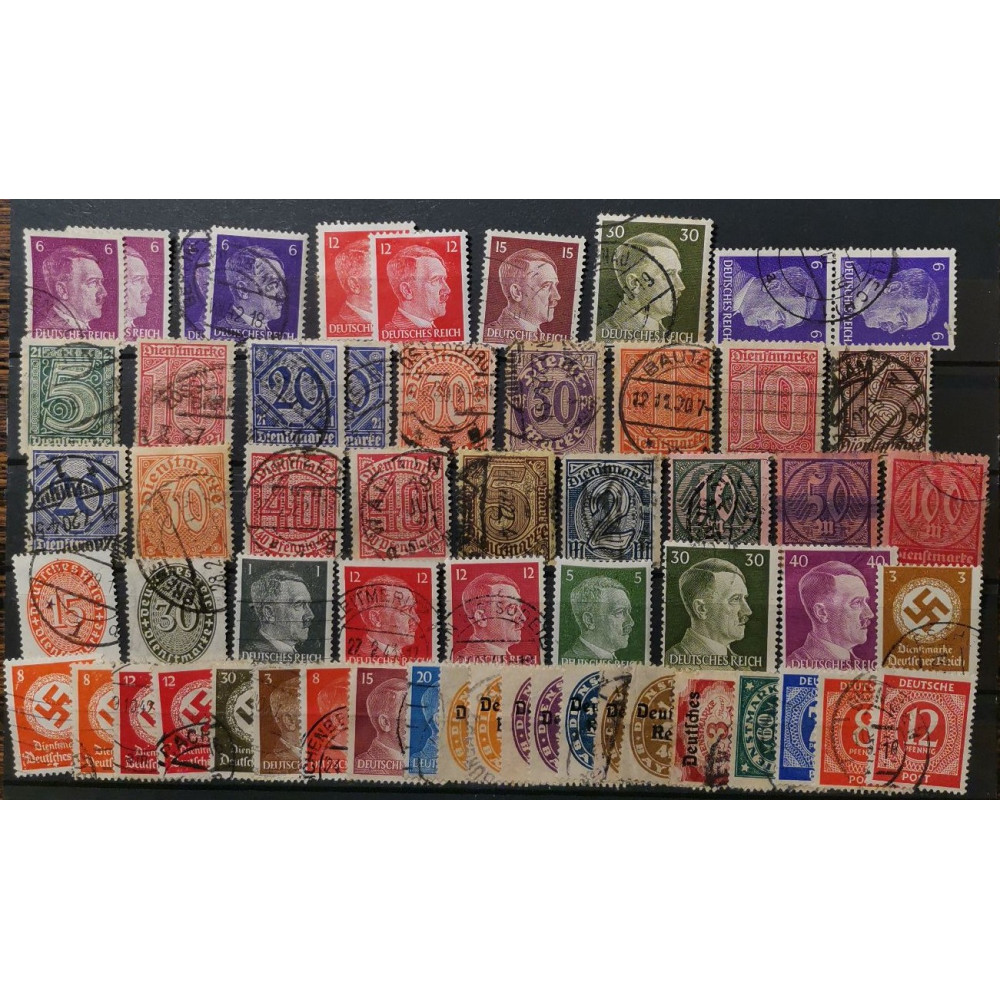Briefmarken lot Deutsches Reich lot-4283, Used/#