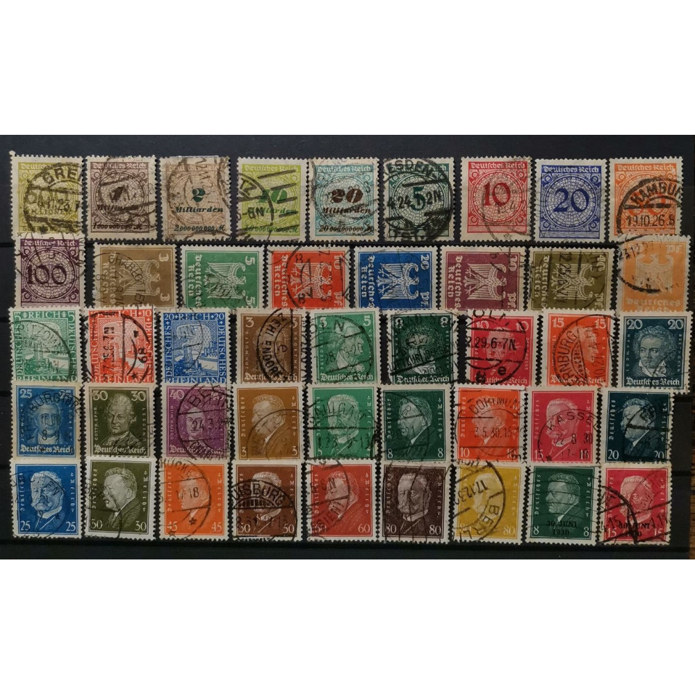 Stamps lot German Empire lot-4287, Used/#
