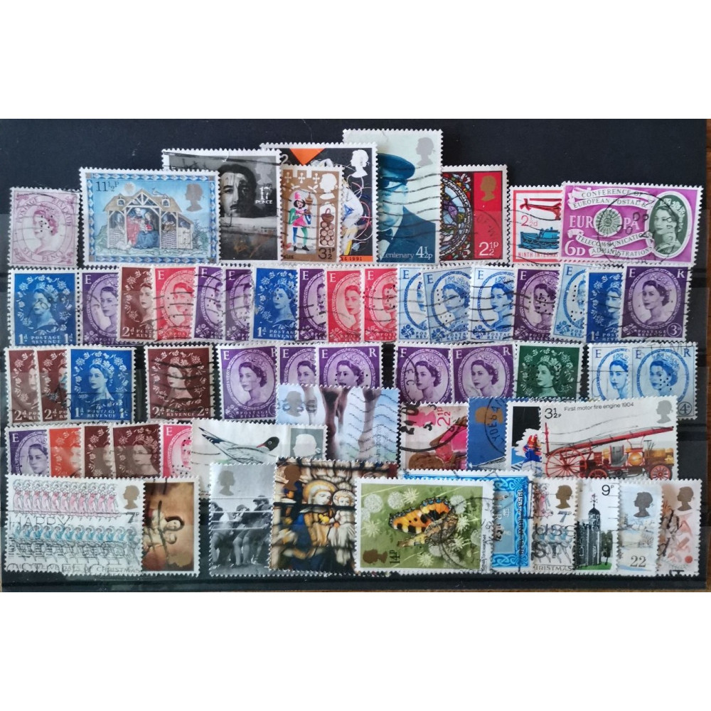 Briefmarken lot Großbritannien lot-4297, Used/#