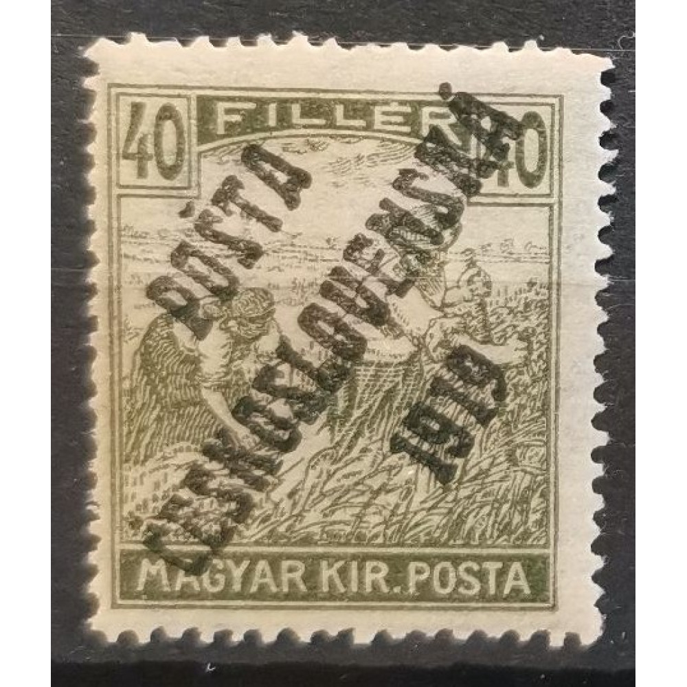 Briefmarke Tschechoslowakie PČ 1919, 40f, Mi.129, MH* 