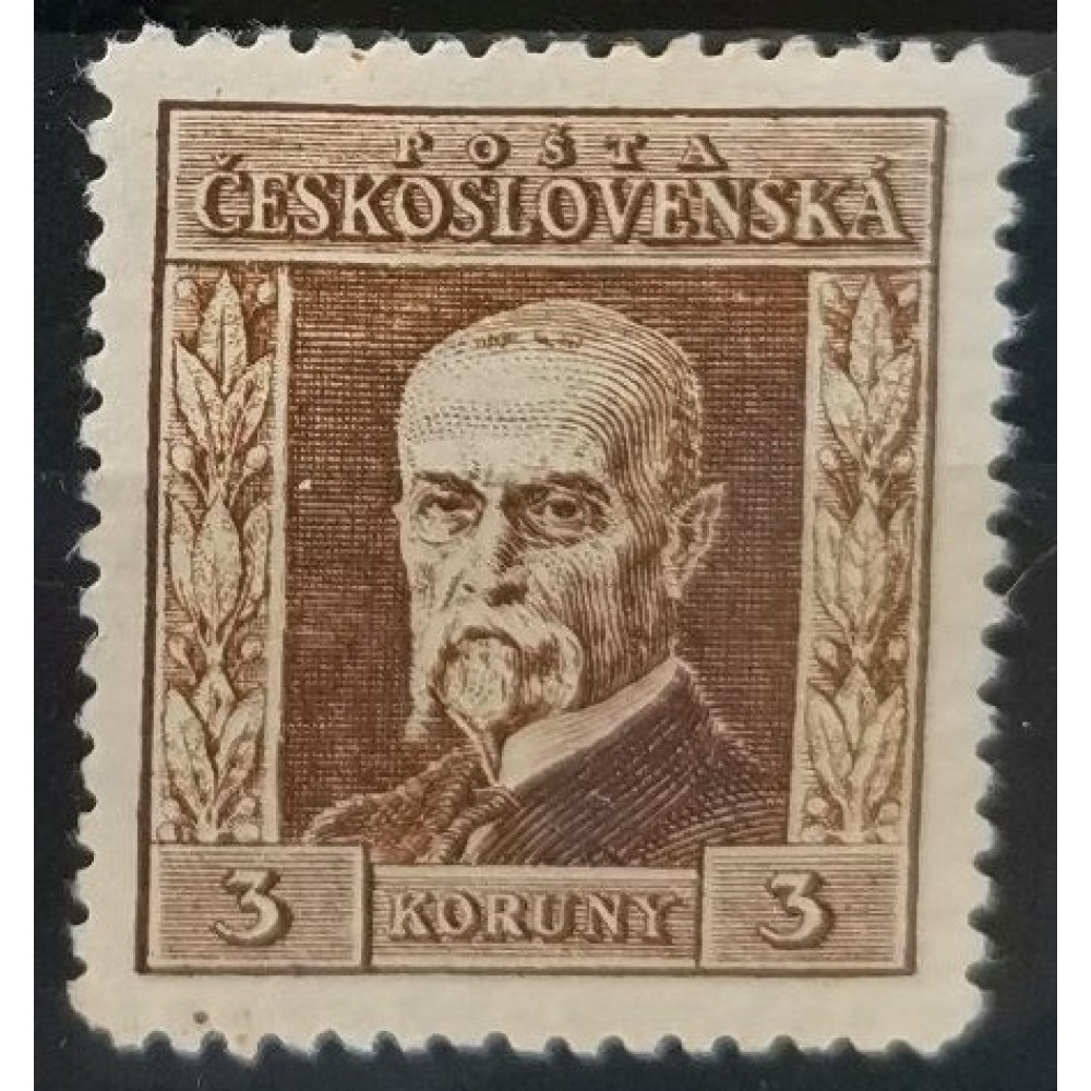 Briefmarke Tschechoslowakie, 3 Kč, Mi.226, MH* 