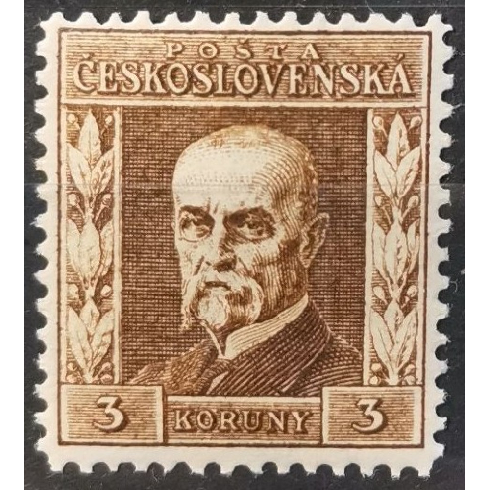 Sello Checoslovaquia, 3 Kč, Mi.230, MH* 