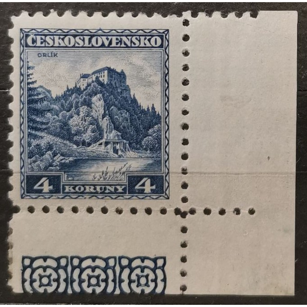 Stamp Czechoslovakia, 4 Kč, Mi.312, MNH** 