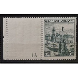 Briefmarken mit Kennzeichen Tschechoslowakie, 5 Kč, Mi.358, MNH** 