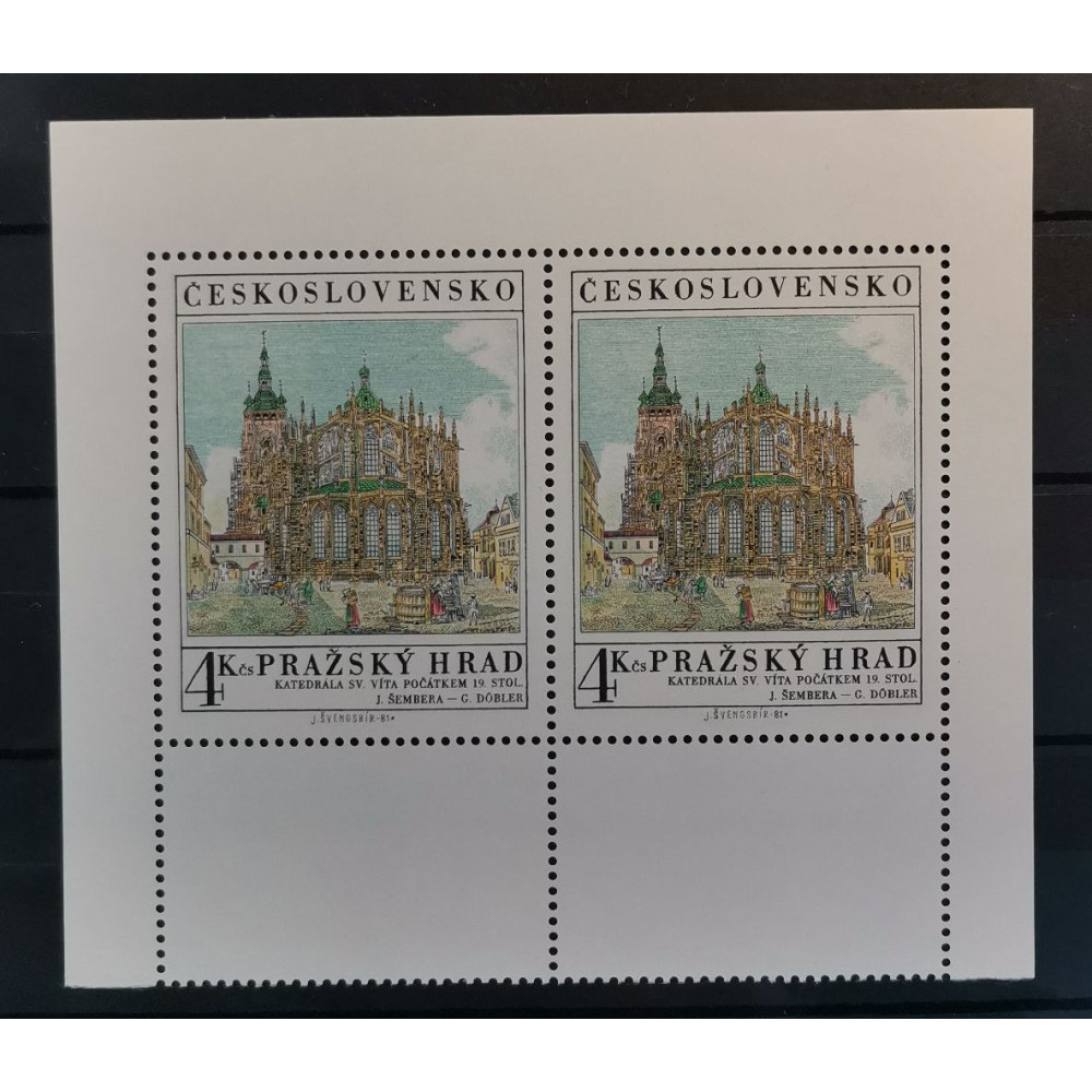 Selos Tchecoslováquia, 4Kčs, Mi.2640, MNH** 