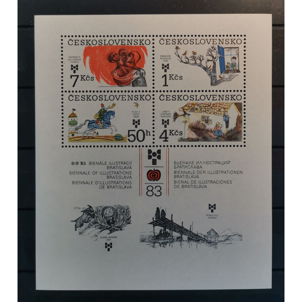 Bloco Tchecoslováquia, Mi.Block55, MNH** 