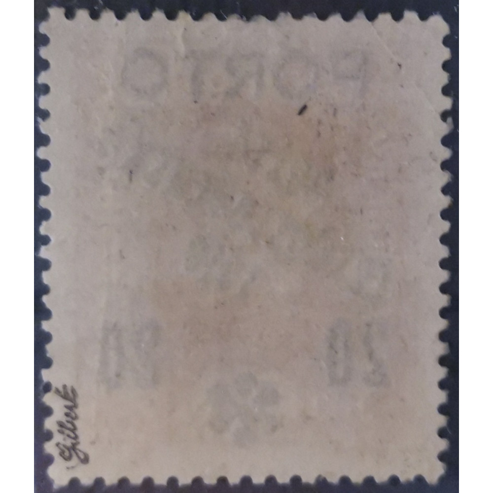 Sello Checoslovaquia PČ 1919, 20/54h, Mi.96, MH*  1