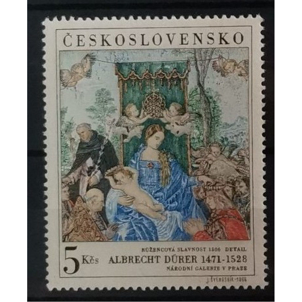 Sello Checoslovaquia, 5Kčs, Mi.1805, MNH** 