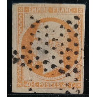 Briefmarke Frankreich, 40 C, Mi.15a, Used/# 