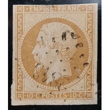 Známka Francie, 10 C, Mi.12Ic# 