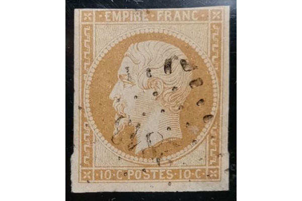 Známka Francie, 10 C, Mi.12Ic# 