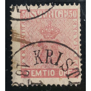 Známka Švédsko, 50 öre, Mi.12# 