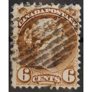 Známka Kanada, 6c, Sg.108# 