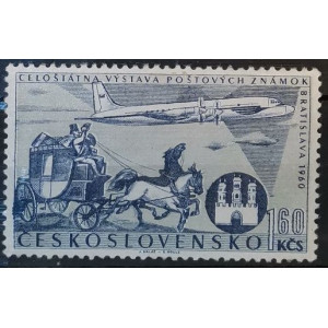 1960 - výstava poštovních známek Bratislava 60