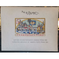 Block Czechoslovakia, 5Kčs, Mi.Block18B, MH* 