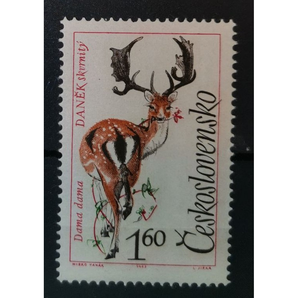 Sello Checoslovaquia, 1,60Kčs, Mi.1445, MH* 