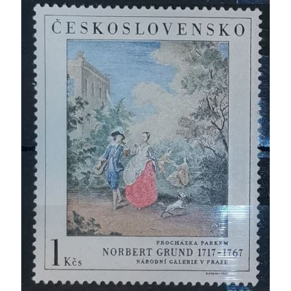 Briefmarke Tschechoslowakie, 1Kčs, Mi.1750, MNH** 