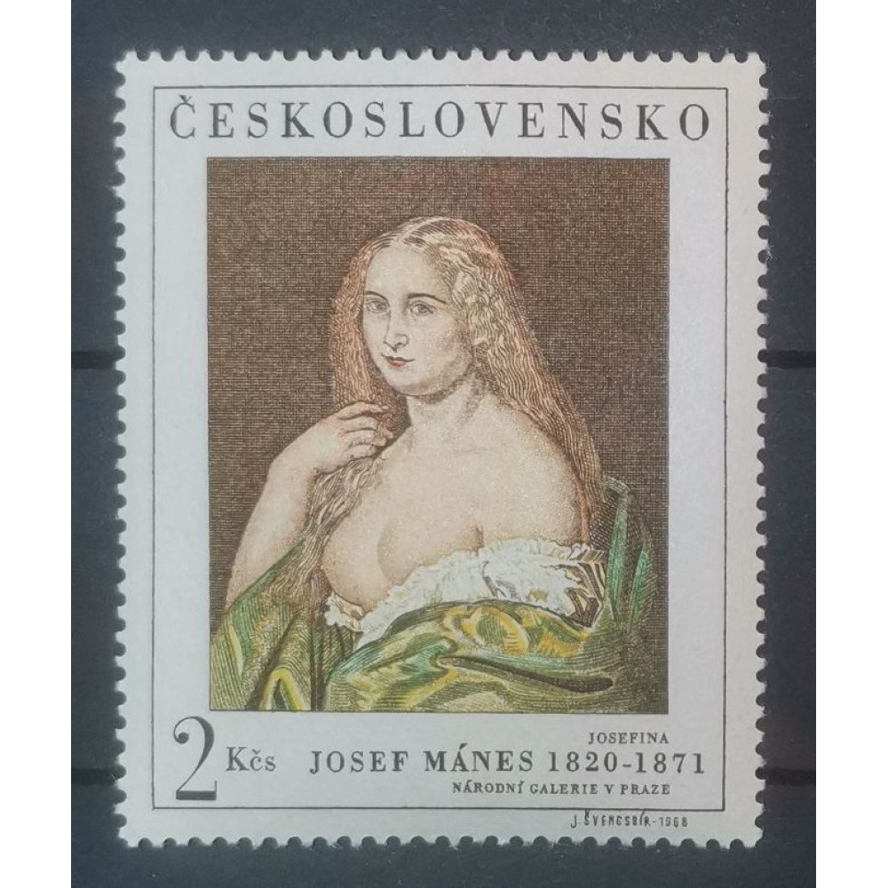 Sello Checoslovaquia, 2Kčs, Mi.1802, MH* 