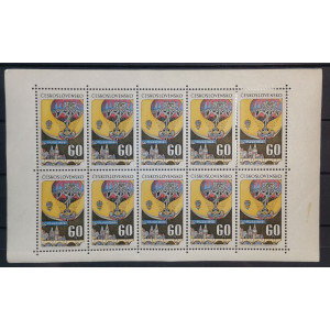 Block PL Czechoslovakia, 60H, Mi.1767, MH* 