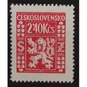 Známka ČSR, 5K, Pof.SL12** 