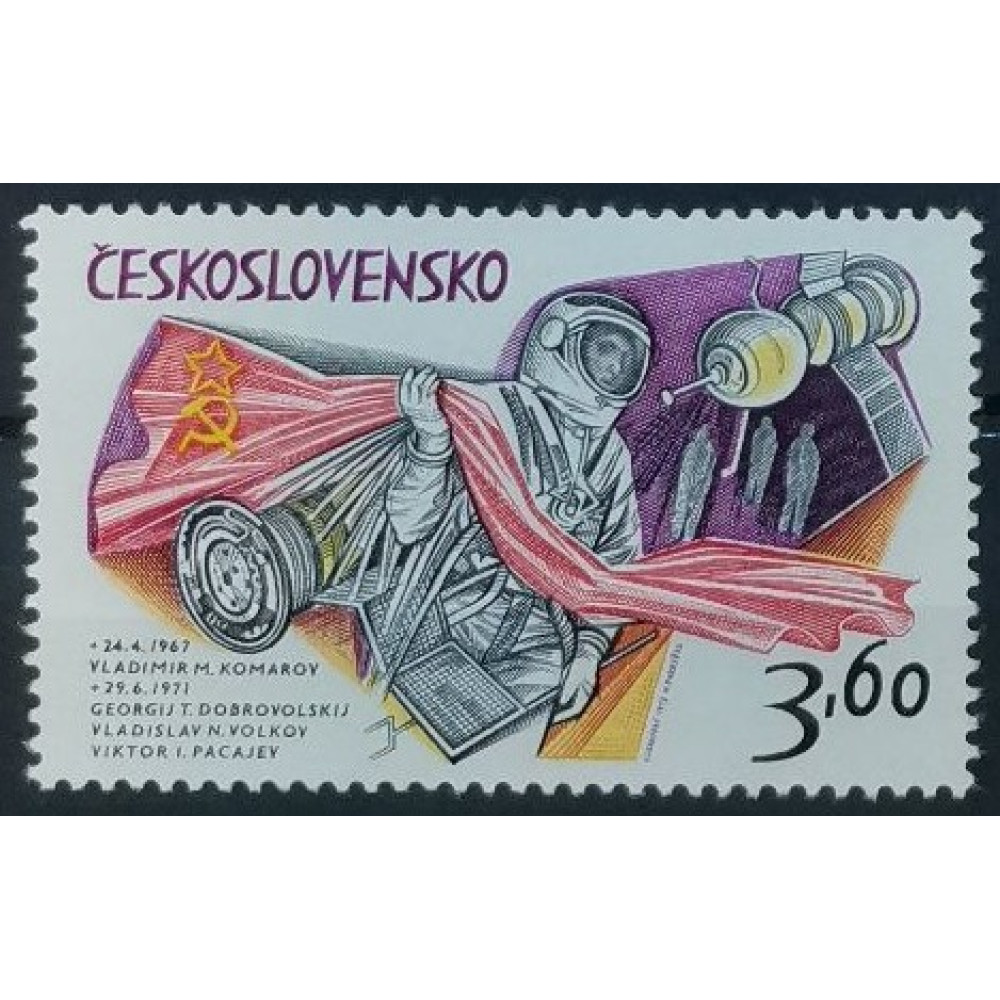 Briefmarke Tschechoslowakie, 3,60Kčs, Mi.2136 II.typ, MNH** 