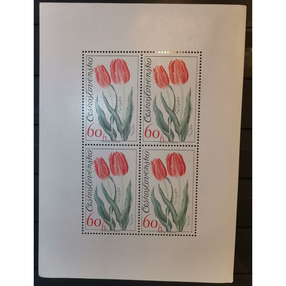 Hojita bloque PL Checoslovaquia, 60h, Mi., MNH** 
