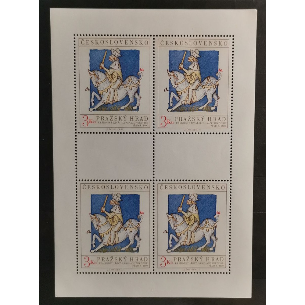Bloco PL Tchecoslováquia, 3Kčs, Mi., MNH** 
