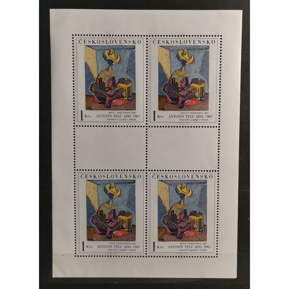 Block PL Tschechoslowakie, 1Kčs, Mi., MNH** 