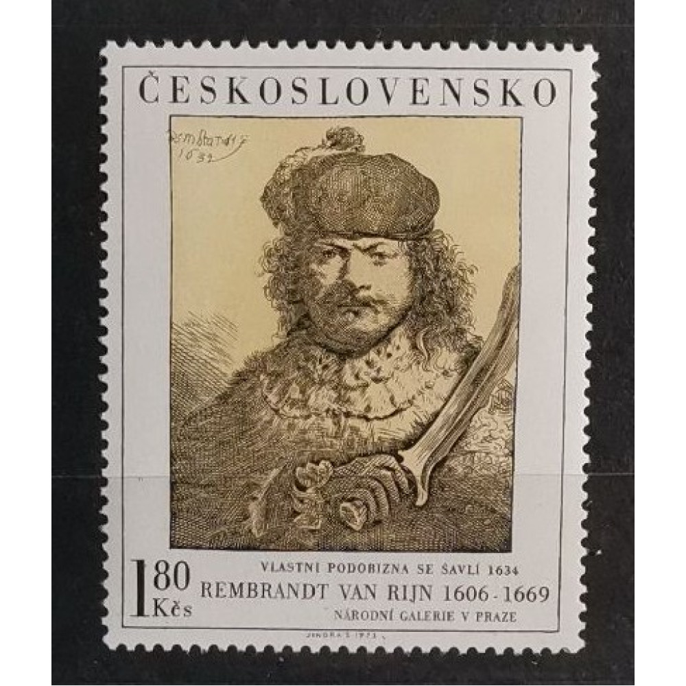 Briefmarke Tschechoslowakie, 1,80Kčs, Mi.2174, MNH** 