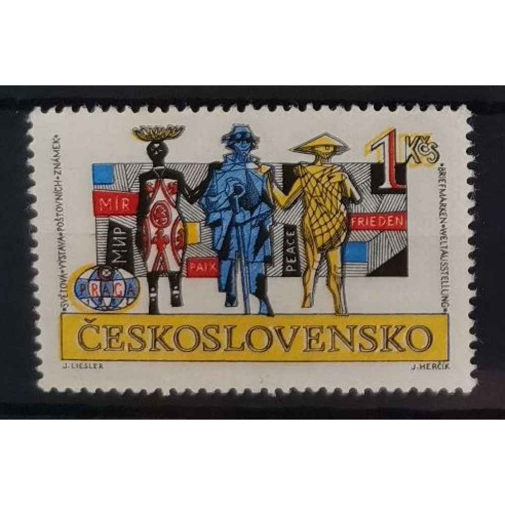 Sello Checoslovaquia, 1Kčs, Mi.1358, MNH** 