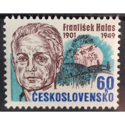 Briefmarke Tschechoslowakie, 60h, Mi.2301, MH* 