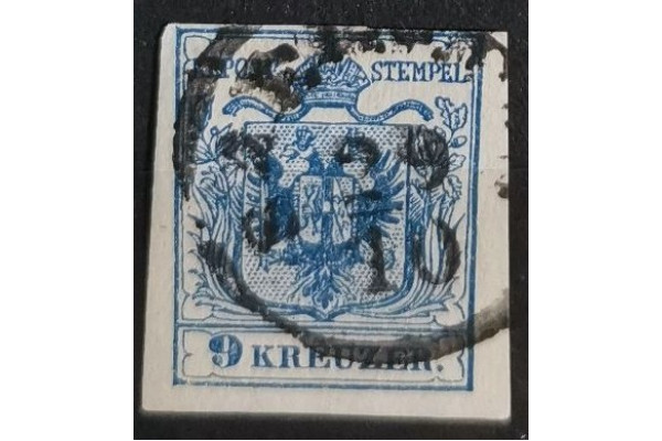 Známka Rakousko, 9Kr, Mi.5Y# 
