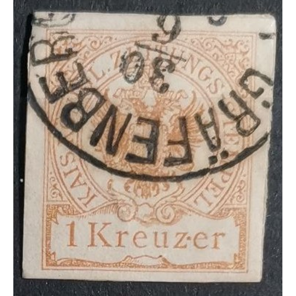 Známka Rakousko, 1 Kr, Z7# 