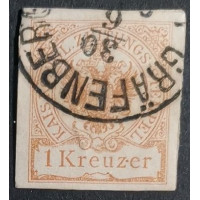 Známka Rakousko, 1 Kr, Z7# 