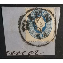 Známka Rakousko, 15Kr, Mi.22# 
