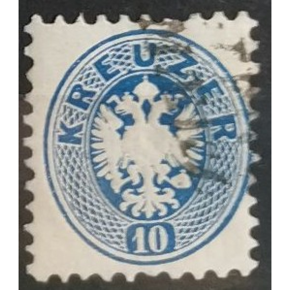 Briefmarke Österreich 10Kr, Mi.33, Used/# 