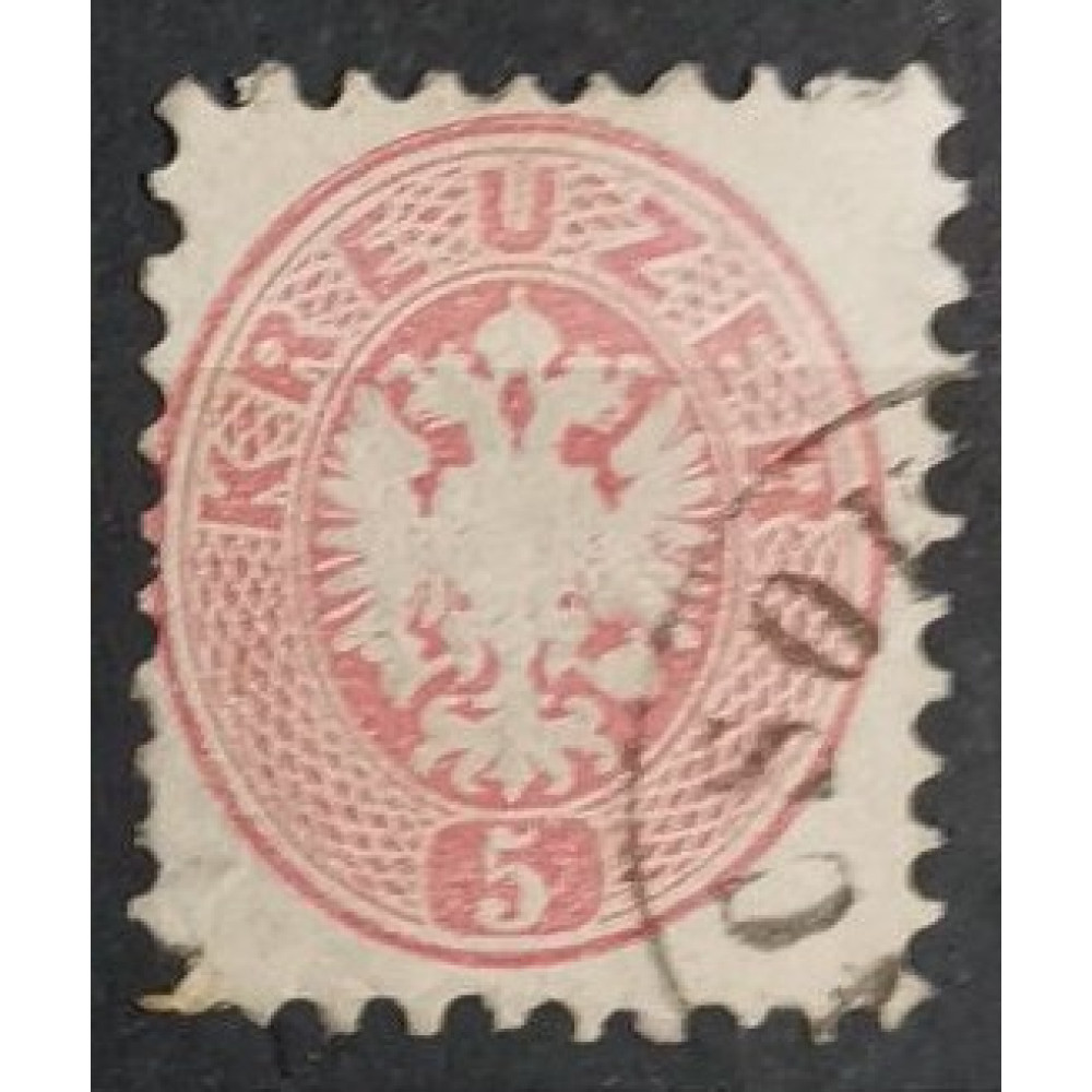 Selo Áustria, 5Kr, Mi.32, Usado/# 