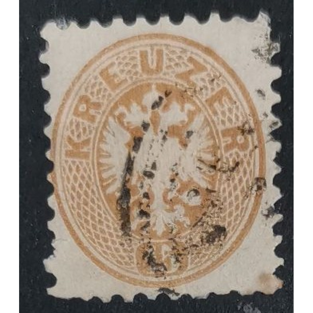 Selo Áustria, 15Kr, Mi.34, Usado/# 