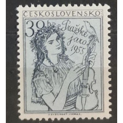 Stamp Czechoslovakia, 30 h, Mi.908, MH* 
