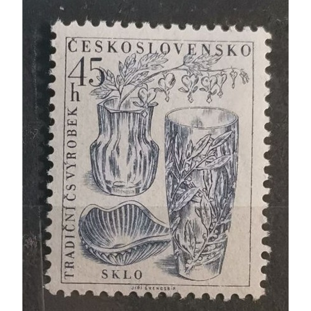 Briefmarke Tschechoslowakie, 45h, Mi.955, MNH** 