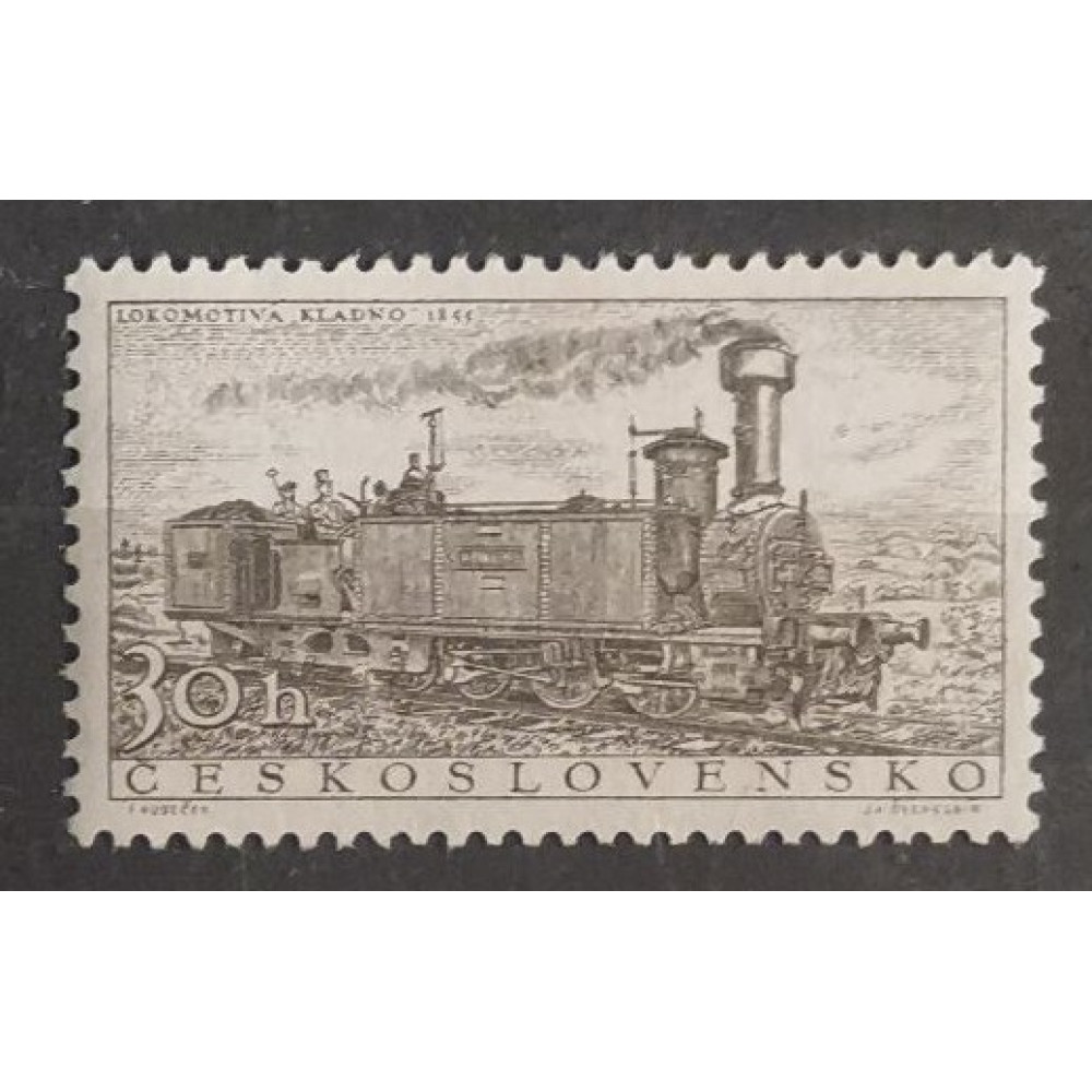 Sello Checoslovaquia, 30h, Mi.989, MNH** 