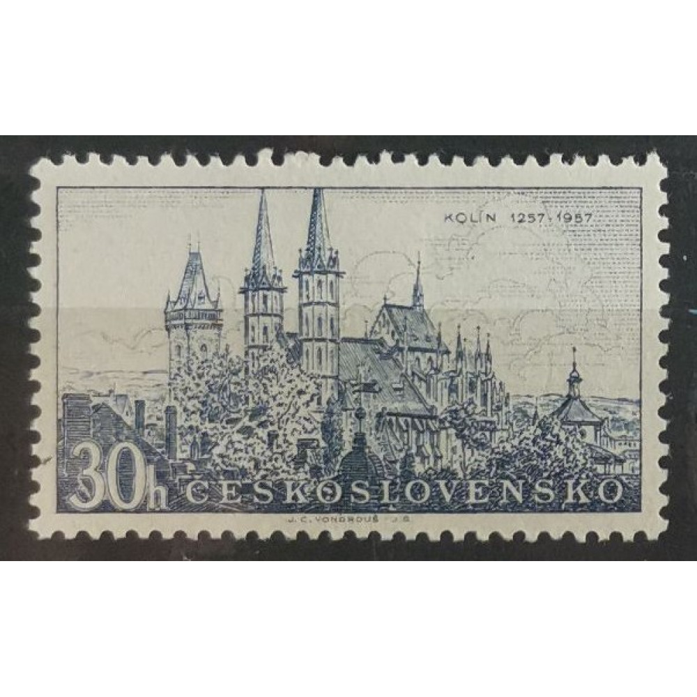 Selo Tchecoslováquia, 30h, Mi.1002, MH* 