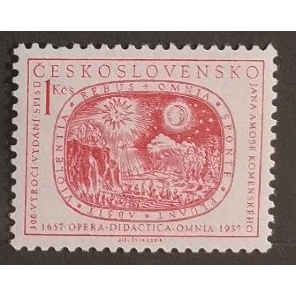 Známka ČSR, 1Kčs, Pof.931* 