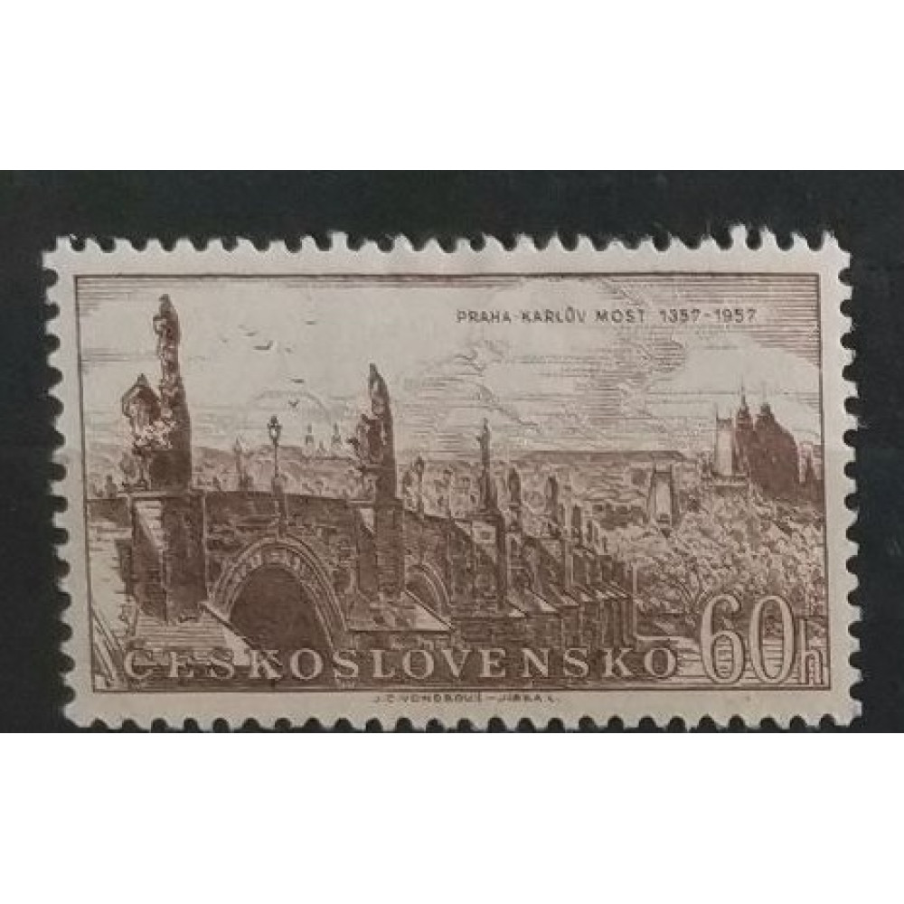 Briefmarke Tschechoslowakie, 60h, Mi.1005, MH* 