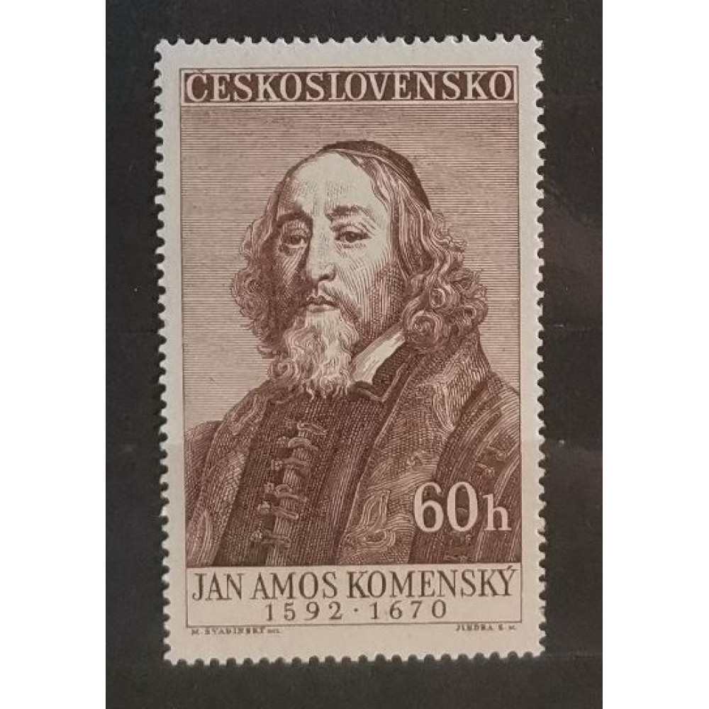 Známka ČSR, 60h, Pof.930IV* 