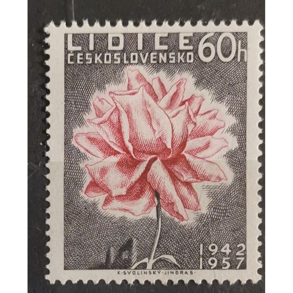 Briefmarke Tschechoslowakie, 60h, Mi.1031, MH* 