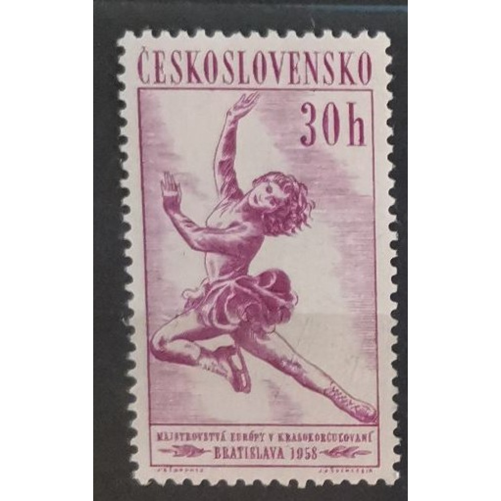 Známka ČSR, 30h, Pof.975* 