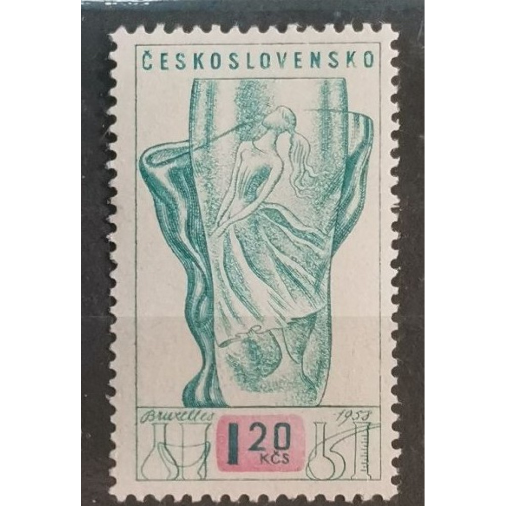 Selo Tchecoslováquia, 1,20Kčs, Mi.1072, MH* 